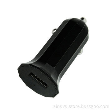 Portable car charger for iPhone 5, small in size, 5V, 1A